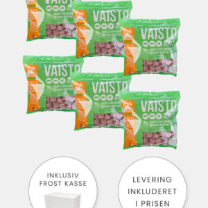 MUSH Vaisto Grøn XL - Starter med Gris, Okse og Kylling - 6x3kg