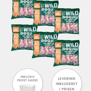 MUSH Vaisto Wild - Vildt og Lam - 6x3kg