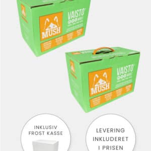 MUSH Vaisto Grøn - Starter med Gris, Okse og Kylling - 2x10kg